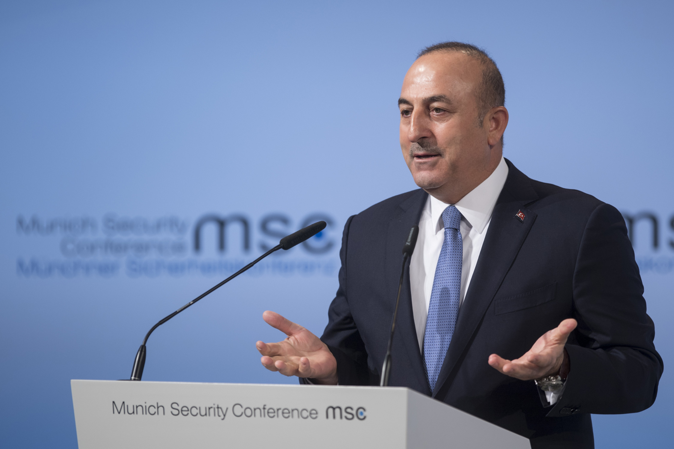 Mevlut Cavusoglu, Turkey's Minister for Foreign Affairs