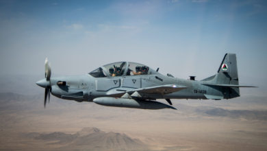 A-29s Super Tucano over Afghanistan