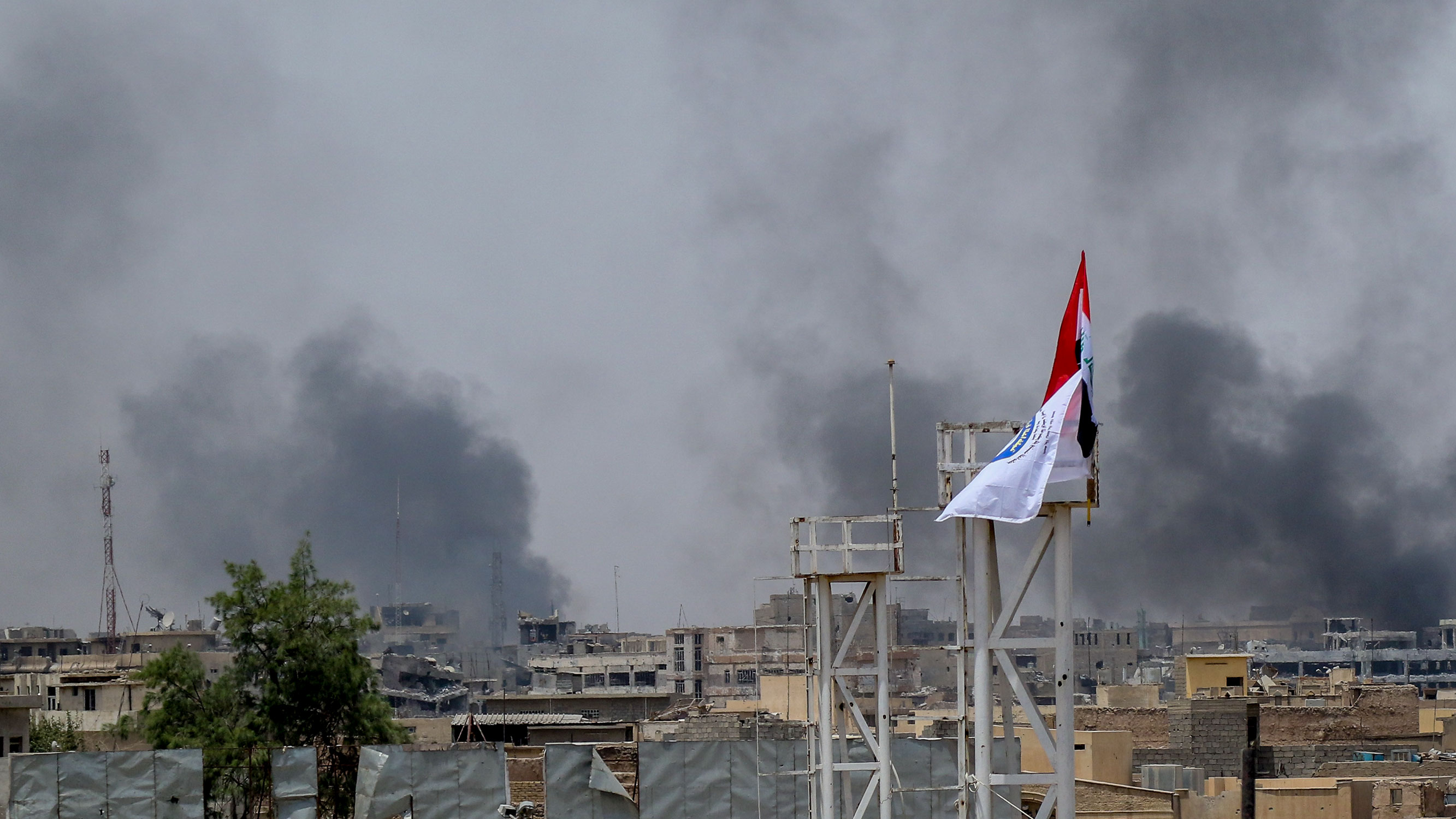 The Old City of Mosul, Iraq, during the battle