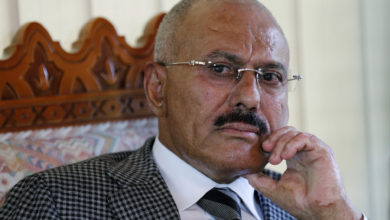 Ali Abdullah Saleh, former president of Yemen