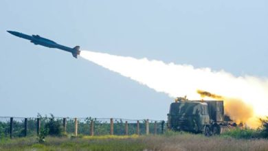 India's Akash missile launch