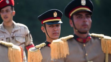 Egypt army soldiers