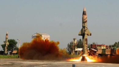 India's Prithvi-II short-range missile