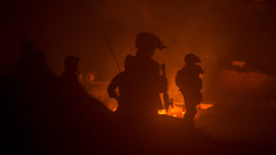 Afghan special operations forces in northern Afghanistan