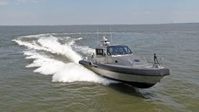 45-foot Metal Shark patrol boat