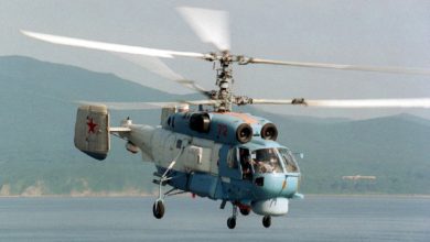 Russian Navy Ka-27 helicopter
