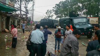 Explosion Manipur, India