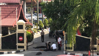 ISIS-claimed sword attack in Pekanbaru, Indonesia