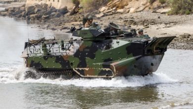US Marine Corps Amphibious Assault Vehicle