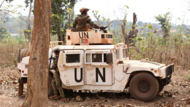 Portugal Minusca patrol Bambari