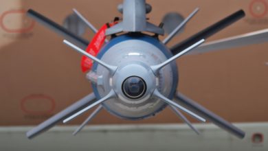 Rafael Spice bomb on an IAF F-16