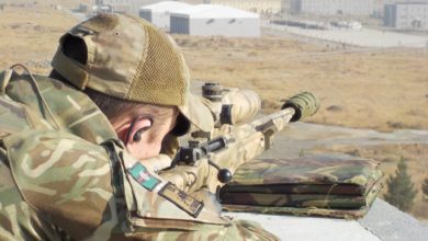 British Army sniper in Afghanistan