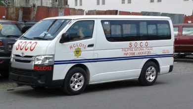 Philippine National Police Scene of the Crime Operatives responded to the explosion in Isulan in Sultan Kudarat province