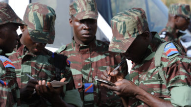 Burkina Faso soldiers