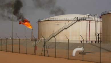 El Sharara oil field in Libya