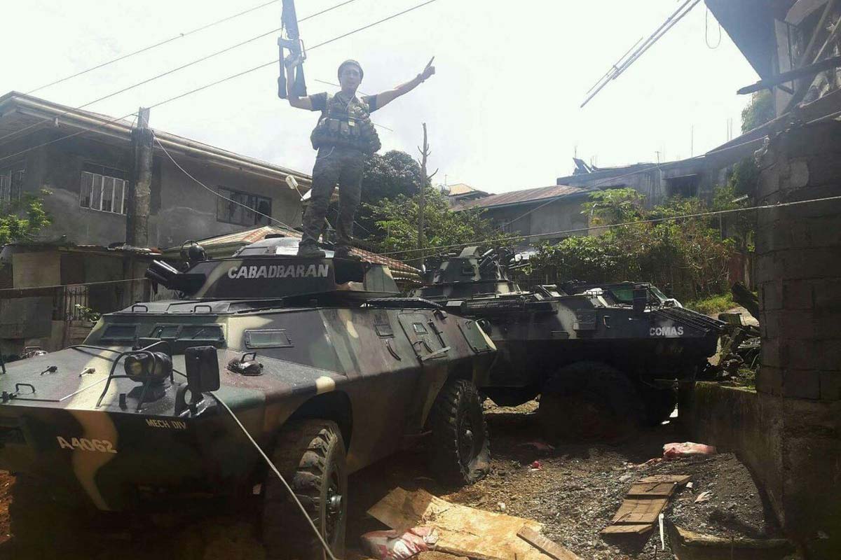 ISIS militants capture vehicles in the Philippines