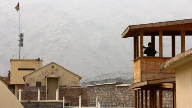 Torkham Gate at the Afghanistan-Pakistan border
