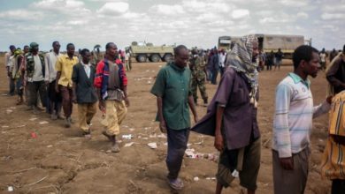Al Shabaab fighters give themselves up