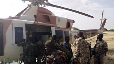 Helicopter evacuates wounded from Gashigar