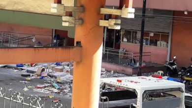 Aftermath of an explosion at the South Seas Mall in Cotobato City, the Philippines