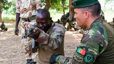 Portugal paratrooper EUTM-RCA