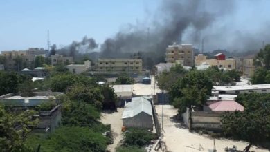 A car bomb detonated outside the Ministry of Petroleum in the Somali capital Mogadishu