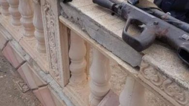 Weapons from a Tunisian police raid on Jund al-Khalifa