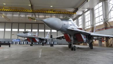 Serbia MiG-29 jets donated by Belarus