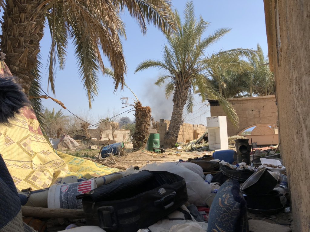ISIS tent city near Baghuz, Syria