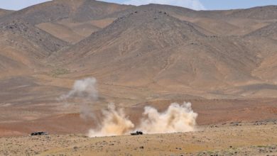 Afghan Air Force A-29 live-fire training