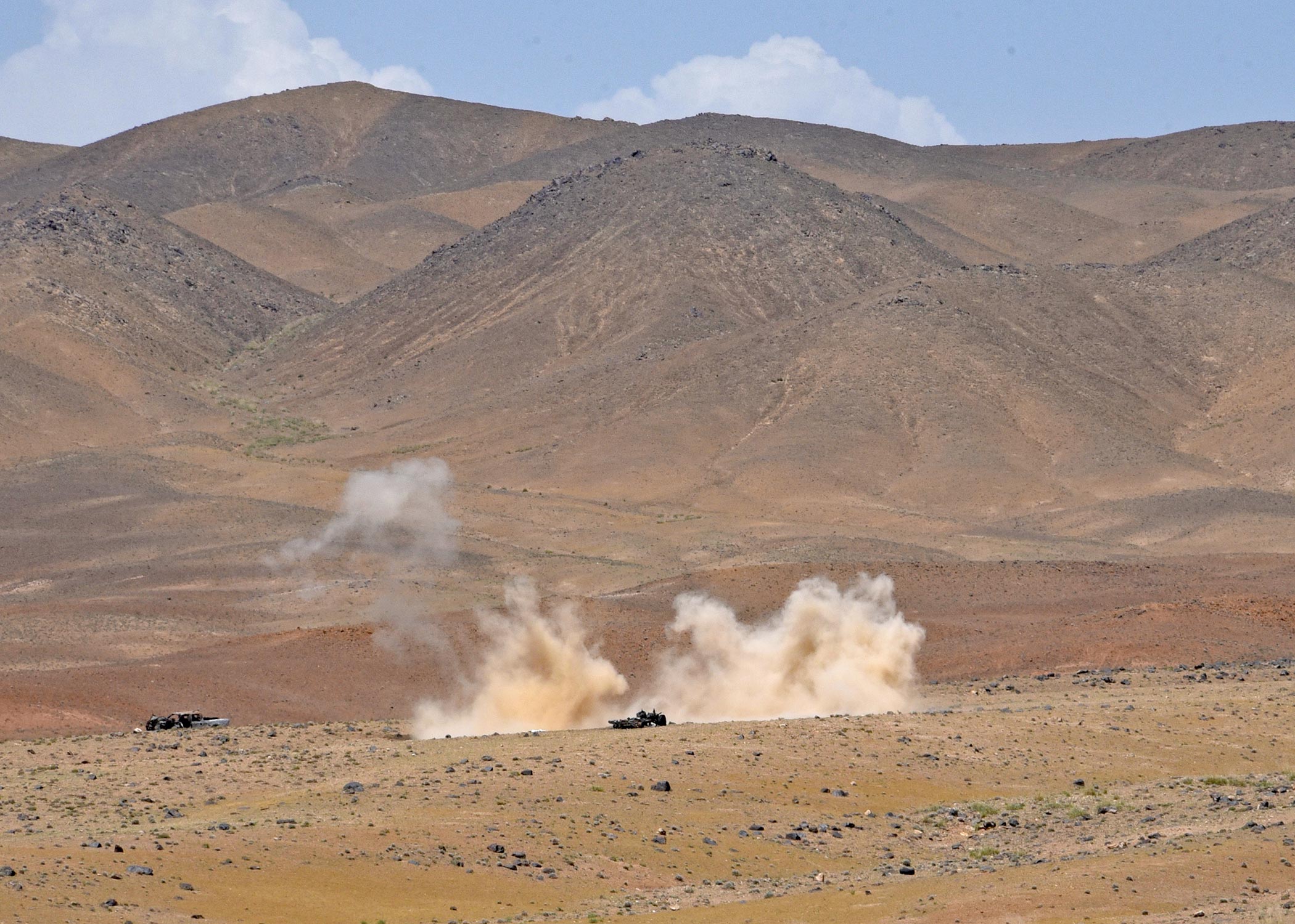 Afghan Air Force A-29 live-fire training