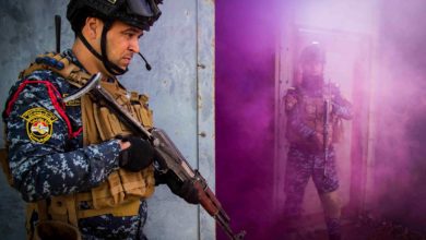Iraq Federal Police officers