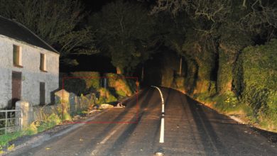 Mortar tube and command wire discovered near Castlewellan