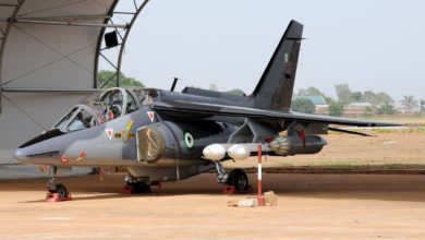 Nigeria Air Force Alpha jet