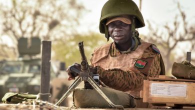 Burkina Faso soldier