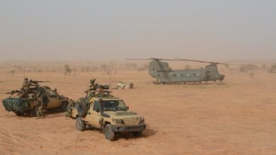 RAF Chinook during Operation Aconit