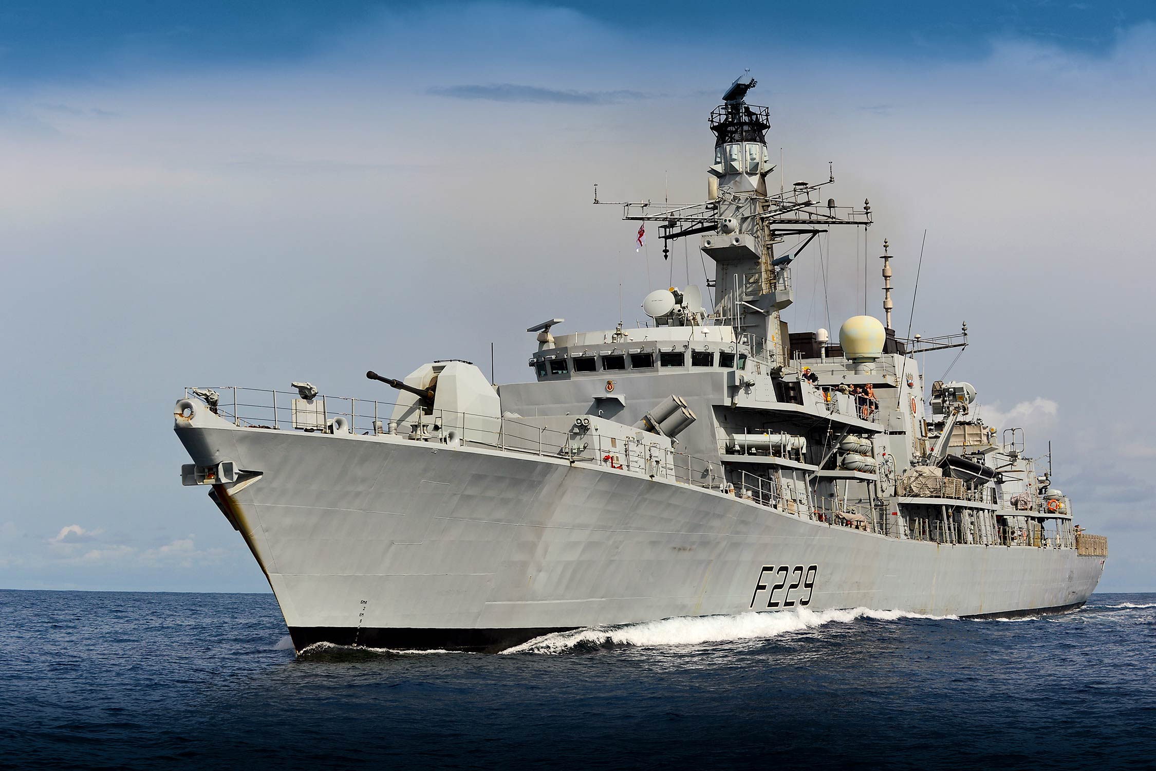 HMS Lancaster Type 23 frigate