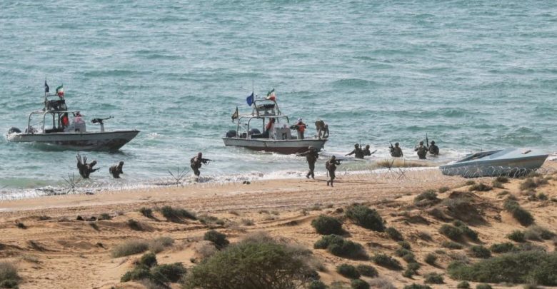 IRGC Persian Gulf exercise