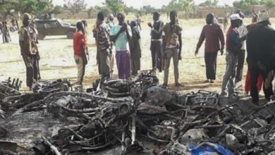 Motorcycles destroyed during joint Mali-Niger operation