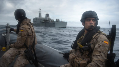 Spanish VBSS Approaches Moroccan Ship, Phoenix Express 2019