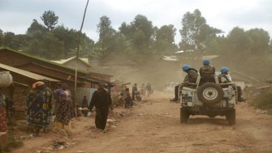Refugees in DR Congo.