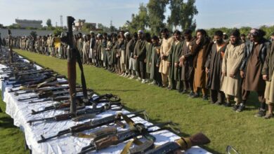 Islamic State fighters surrender to Afghan forces
