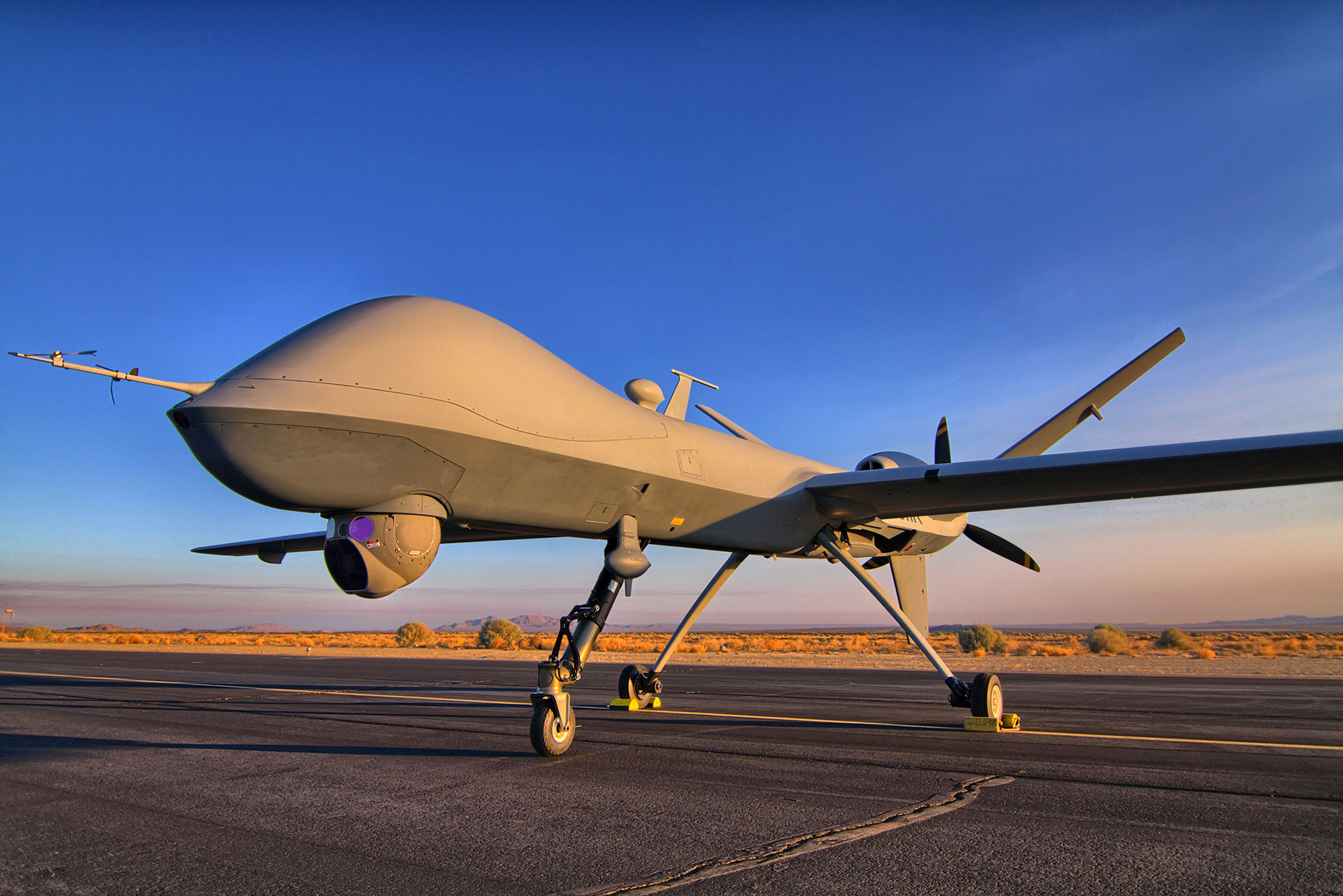 MQ-9A Reaper by General Atomics.