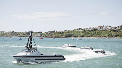 The new Royal Navy autonomous minesweeper