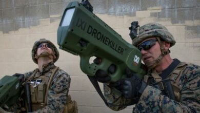 US Marine Corps tests Drone Killer Counter-UAS Technology.