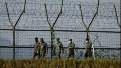 South Korean border