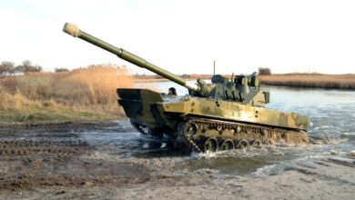 SPRUT-SDM1 Light Amphibious Tank
