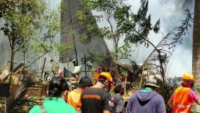 The Hercules C-130 transport plane was carrying 96 people, most of them recent Philippines army graduates, when it overshot the runway
