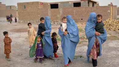 Afghan women and children in Herat, Afghanistan