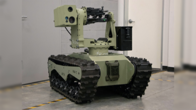 Cyborg's warfighter UGV.